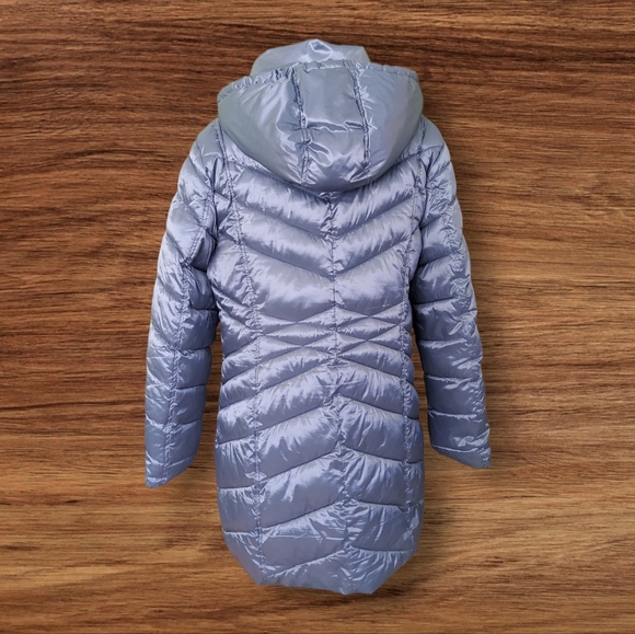 Sam Edelman Women's Metallic Silver Puffer Jacket Size XXL - Picture 7 of 10